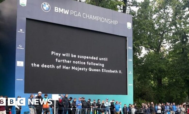 Surrey cancels sports events amid tributes to Her Majesty Surrey cancels sports events amid tributes to Her Majesty