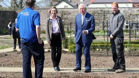 Chris Jackson Prince Charles attends the reopening of Hillsborough Castle