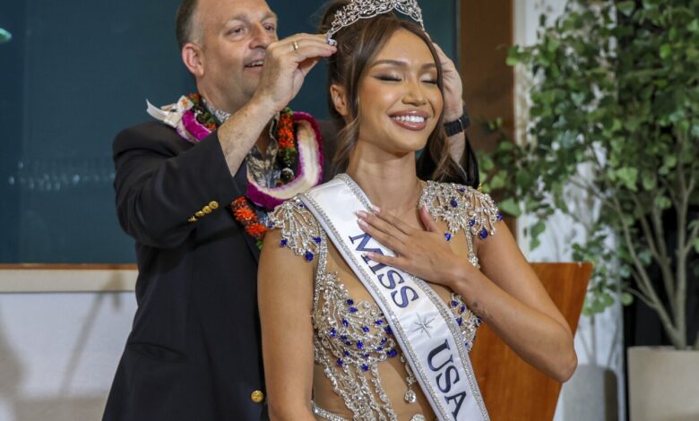 Savannah Gankiewicz of Hawaii crowned Miss USA after previous winner resigned, citing mental health Savannah Gankiewicz of Hawaii crowned Miss USA after previous winner resigned, citing mental health