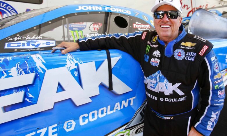 NHRA drag racing great John Force released from hospital 1 month after fiery, 300-mph crash NHRA drag racing great John Force released from hospital 1 month after fiery, 300-mph crash