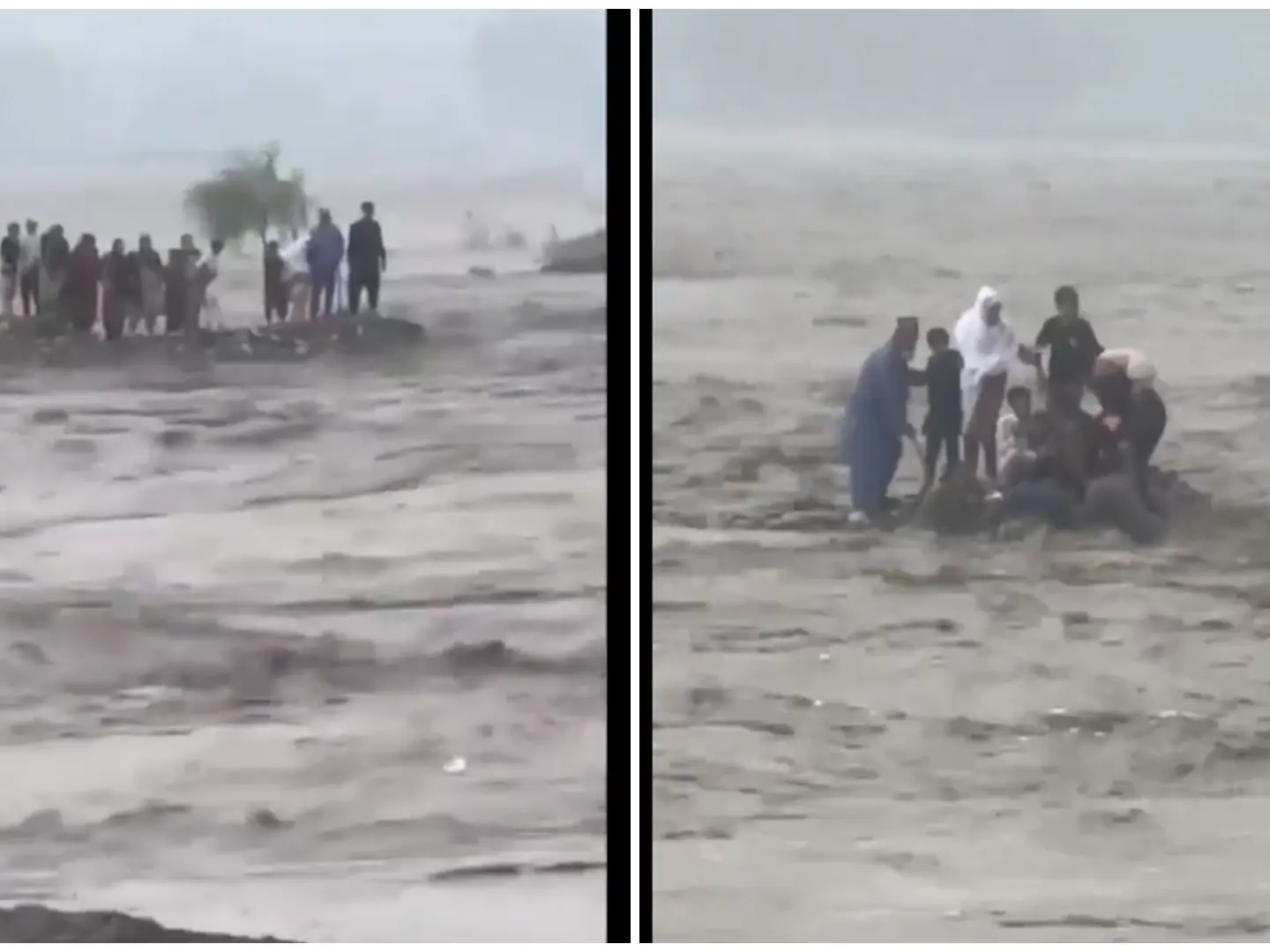 Picnic turns into tragedy in Swat River as 18 members of family swept away; 7 dead, several missing